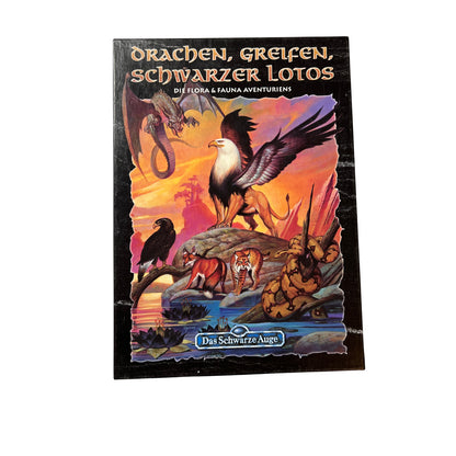 DSA Das Schwarze Auge Drachen Greifen Schwarzer Lotos Box Fanpro - Vollständig – Brettspielimperium