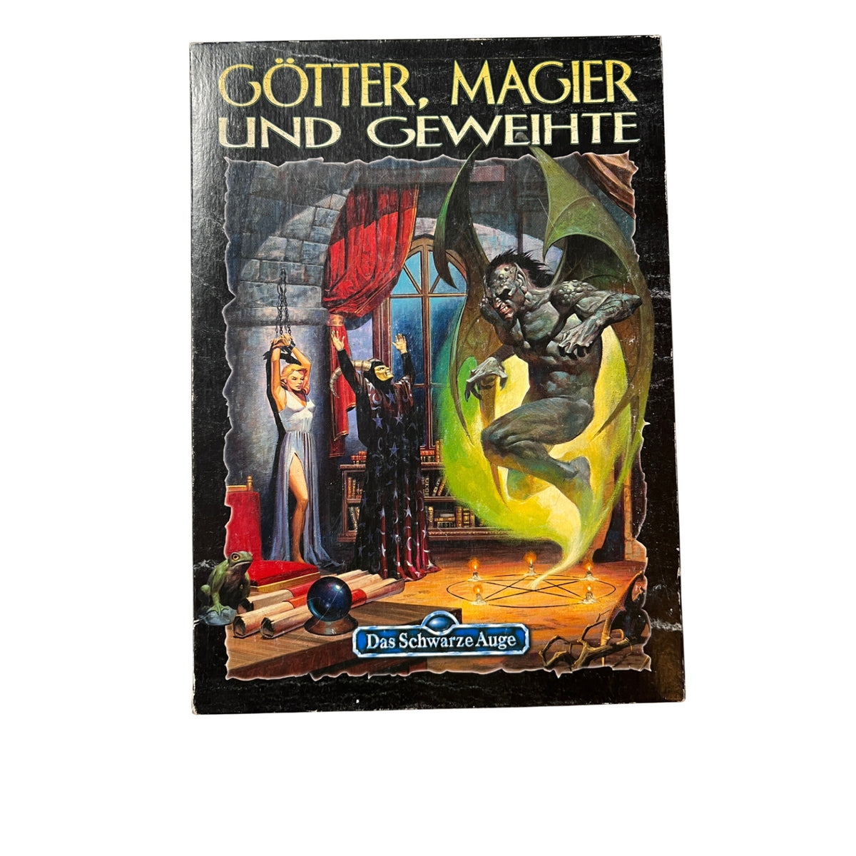 DSA, Götter, Magier und Geweihte, Box Das schwarze Auge Fanpro - Vollständig – Brettspielimperium