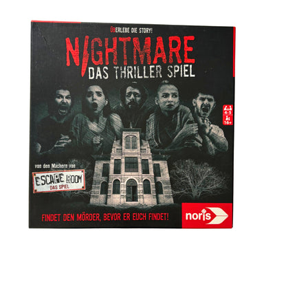 Noris Nightmare Das Thriller Spiel 4-5 Spieler ab 16 Deutsch - Vollständig – Brettspielimperium