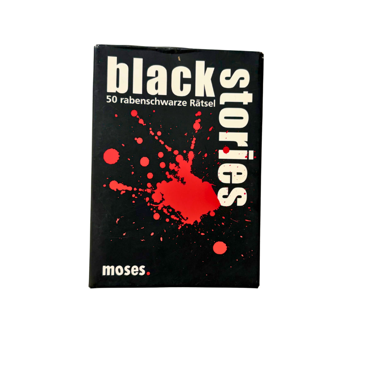 Black Stories von Holger Bösch Moses - Vollständig – Brettspielimperium