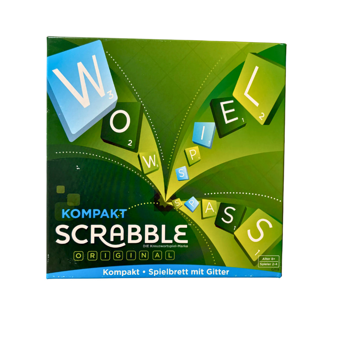 Scrabble Kompakt Mattel Gesellschaftsspiel Familienspiel -  Vollständig – Brettspielimperium