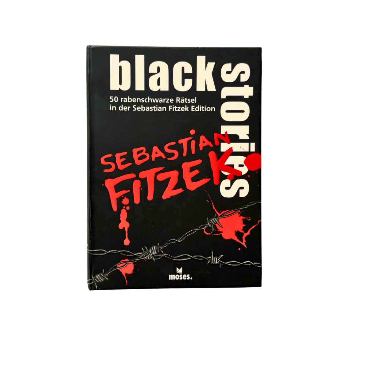 Black Stories Sebastian Fitzek Edition Moses - Vollständig – Brettspielimperium