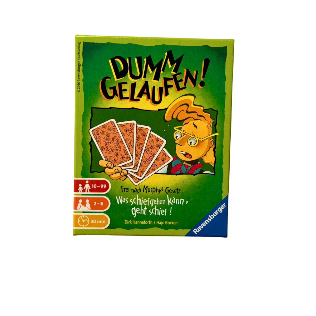 Dumm gelaufen! Ravensburger Reisespiel Mitbringspiel Spiel - Vollständig – Brettspielimperium