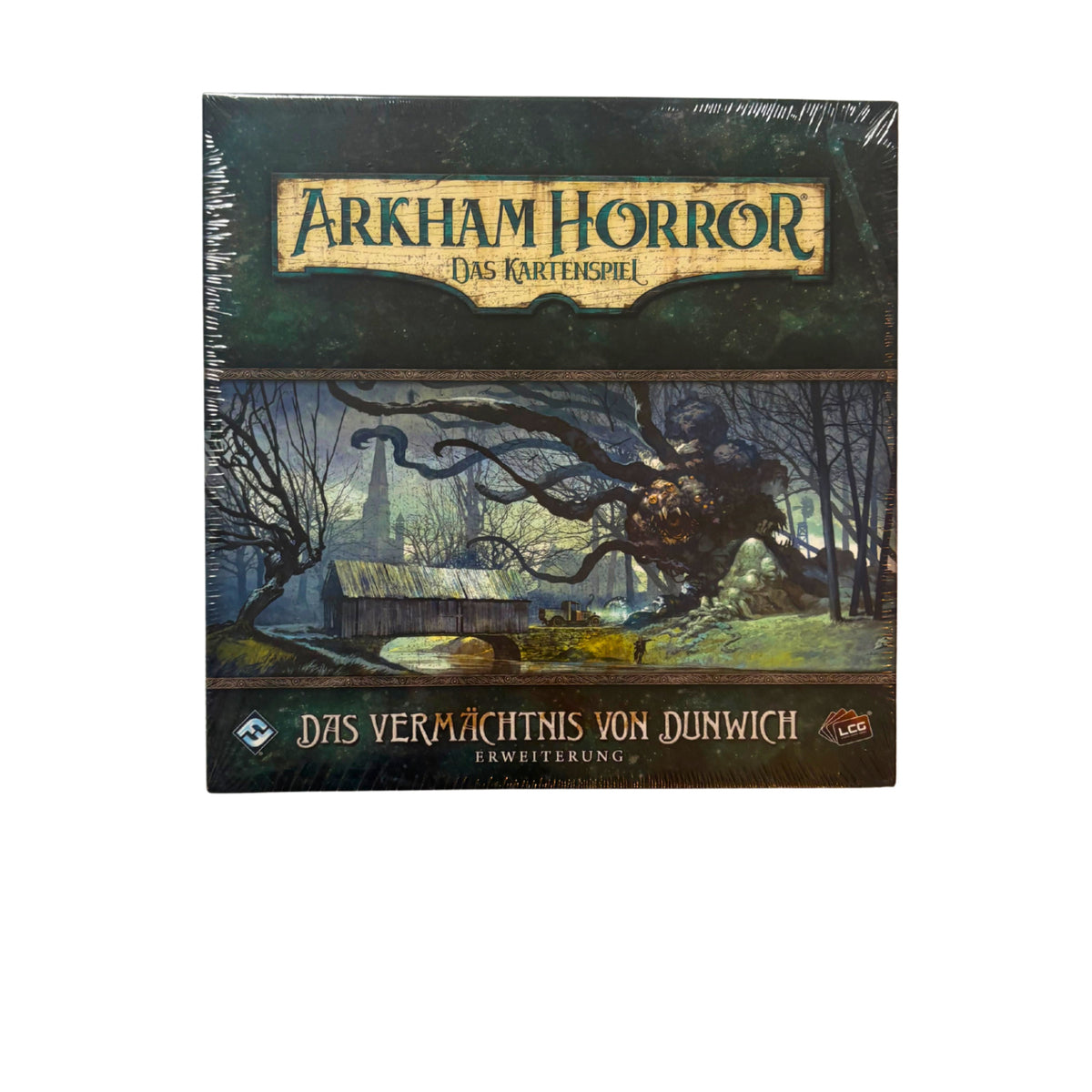 Arkham Horror LCG Das Vermächtnis von Dunwich Erweiterung Deutsch - NEU in Folie – Brettspielimperium
