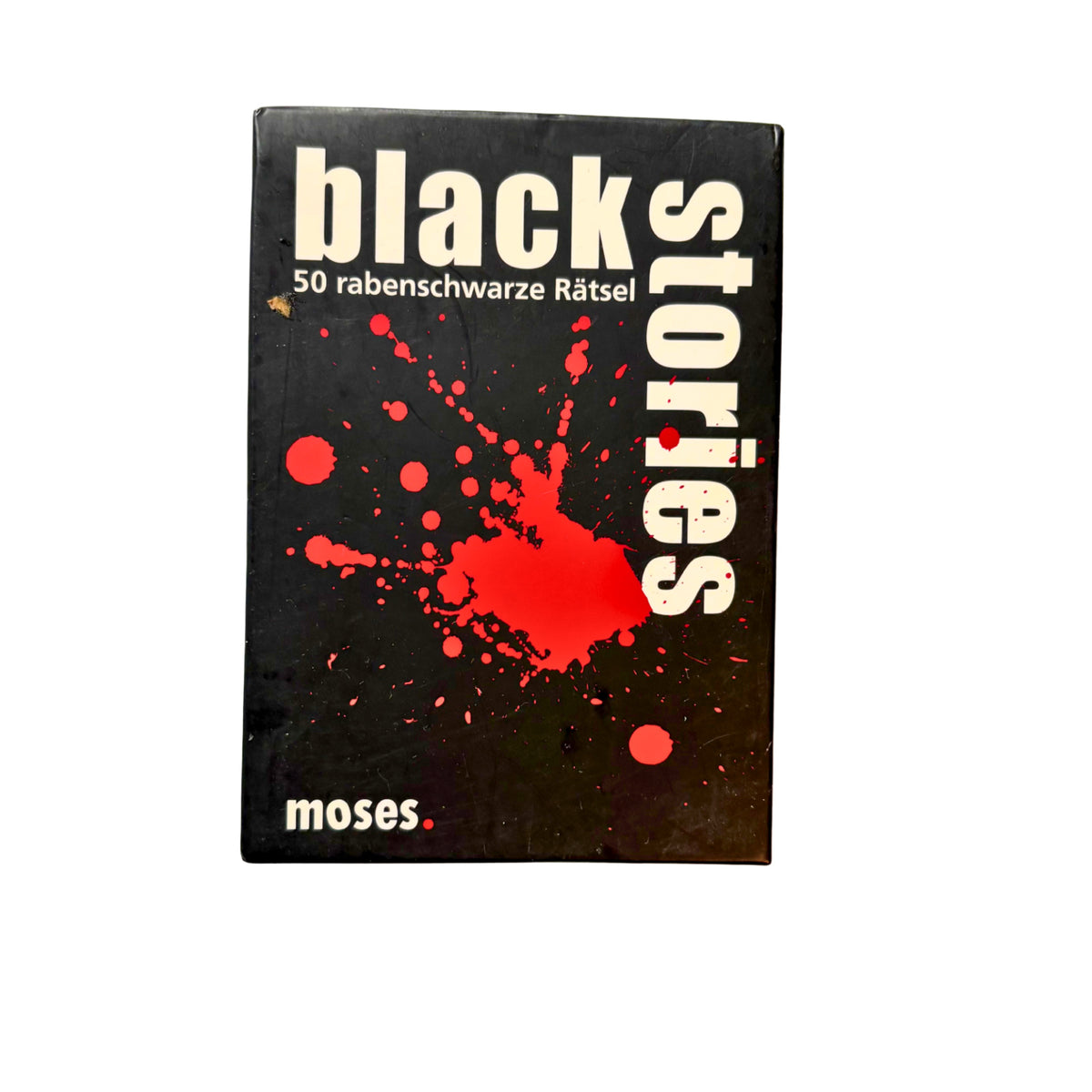 Black Stories von Holger Bösch Moses - Vollständig – Brettspielimperium