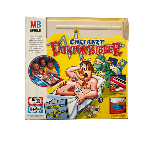 Chefarzt Doktor Bibber MB Spiele 2006 - Vollständig getestet – Brettspielimperium