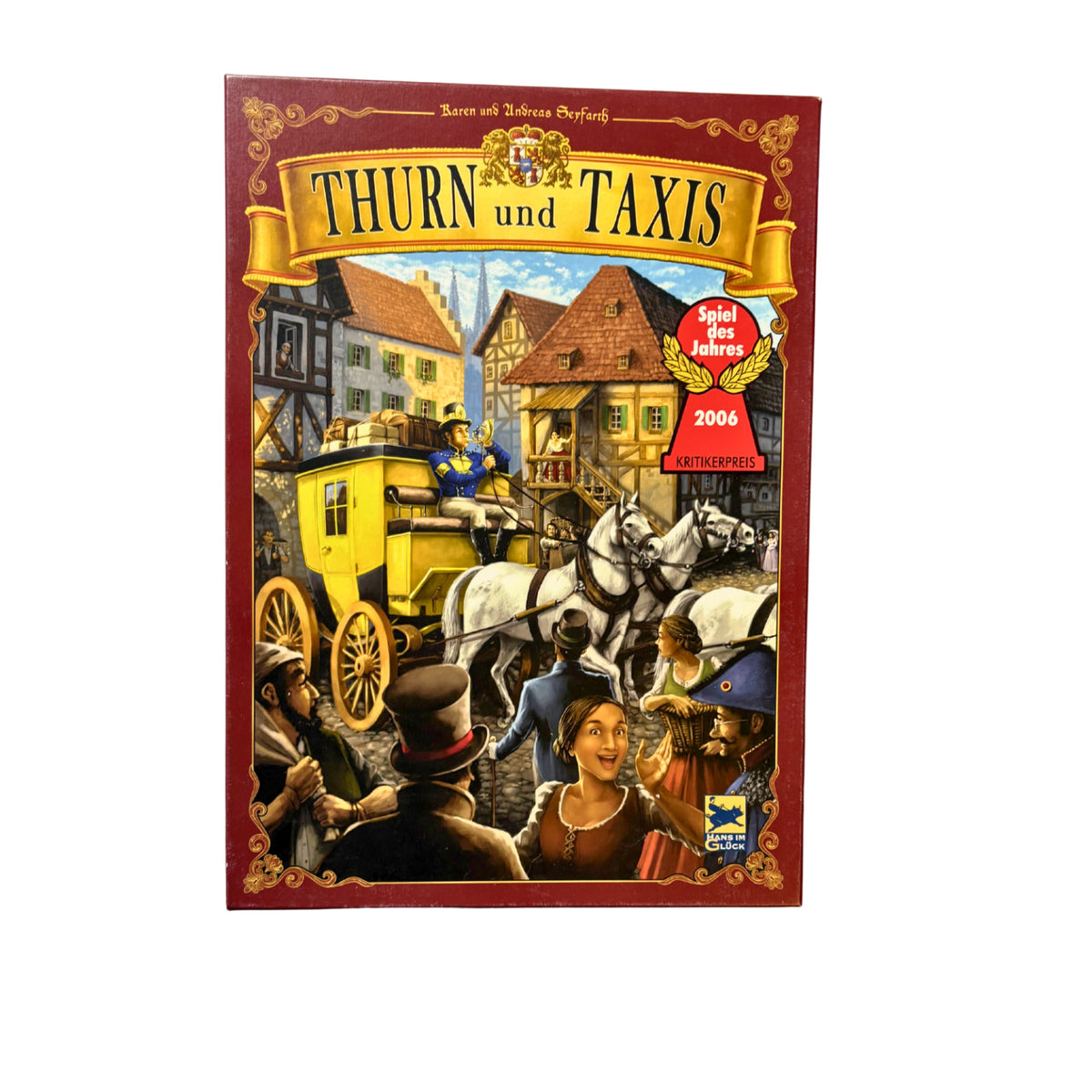 Thurn und Taxis (Brettspiel) - Hans im Glück Verlag - 2006 - vollständig – Brettspielimperium