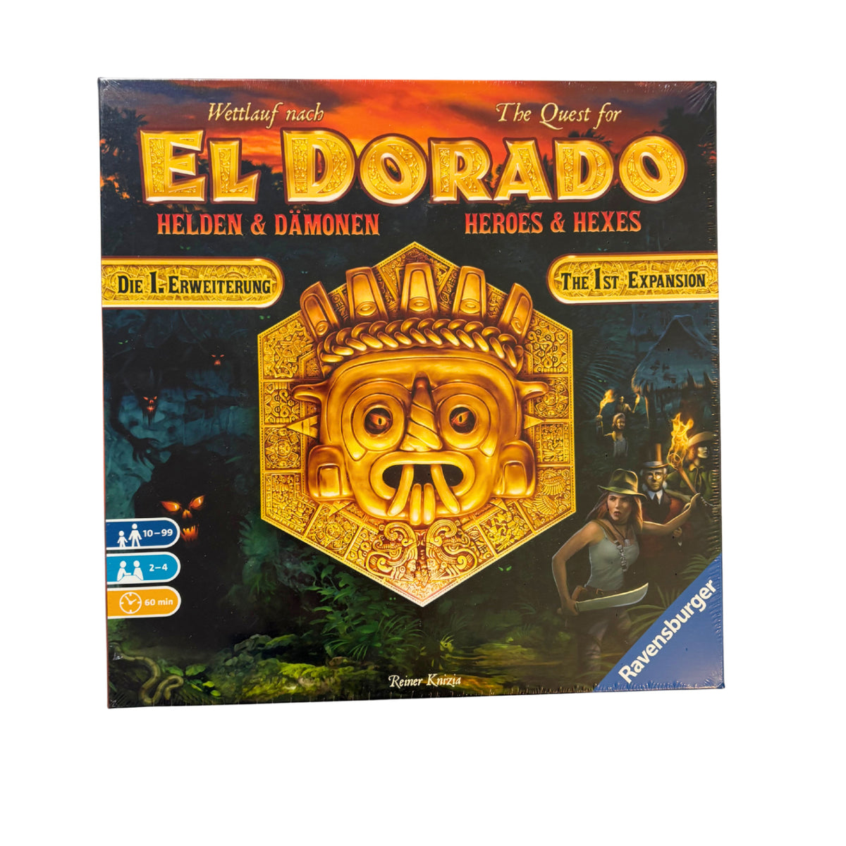 Erste Erweiterung Wettlauf nach El Dorado Helden und Dämonen - Neu in Folie – Brettspielimperium
