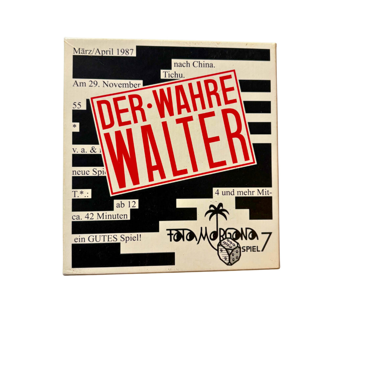 Fata Morgana Der wahre Walter Kartenspiel Wortspiel - Vollständig – Brettspielimperium