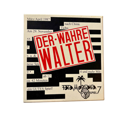 Fata Morgana Der wahre Walter Kartenspiel Wortspiel - Vollständig – Brettspielimperium