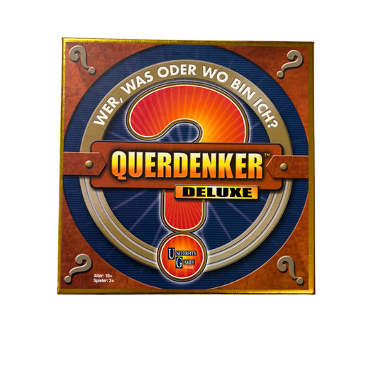 QUERDENKER DE LUXE Spiel UNIVERSITY GAMES - Vollständig – Brettspielimperium