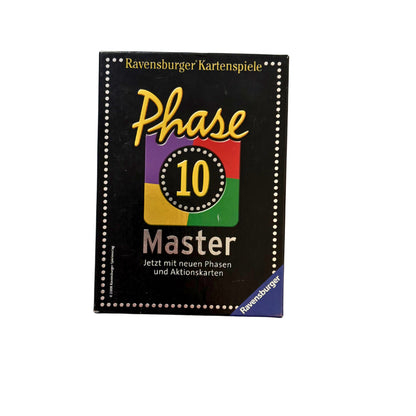 PHASE 10 MASTER RAVENSBURGER Kartenspiel Vollständig – Brettspielimperium