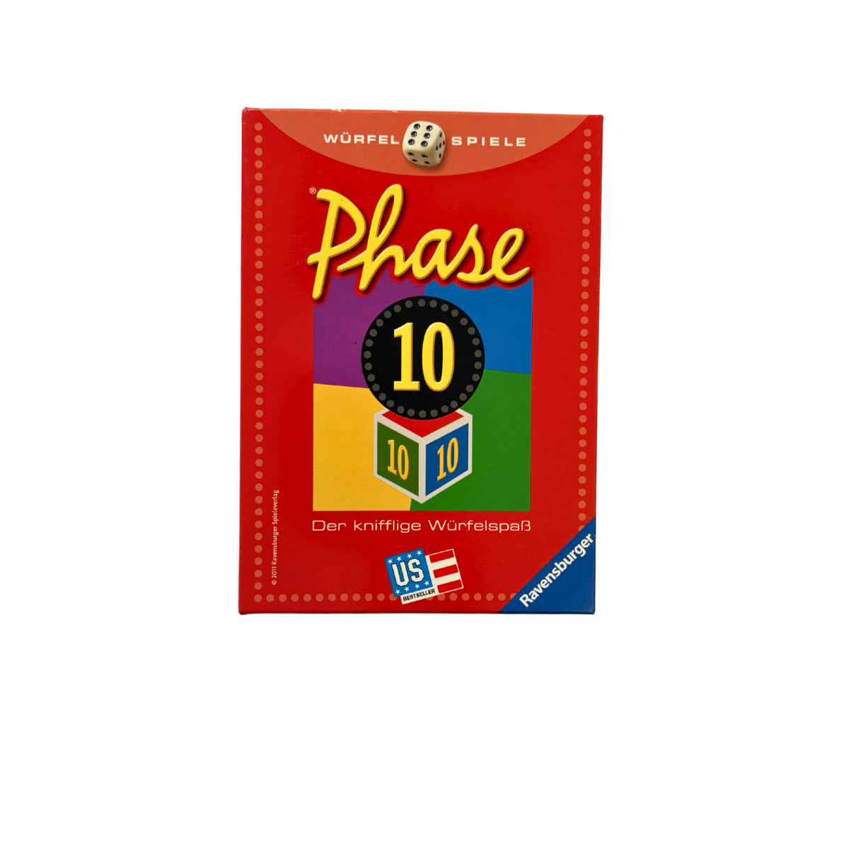 Phase 10 Würfelspiel Spiel Ravensburger Alte Version 2007 - Vollständig – Brettspielimperium