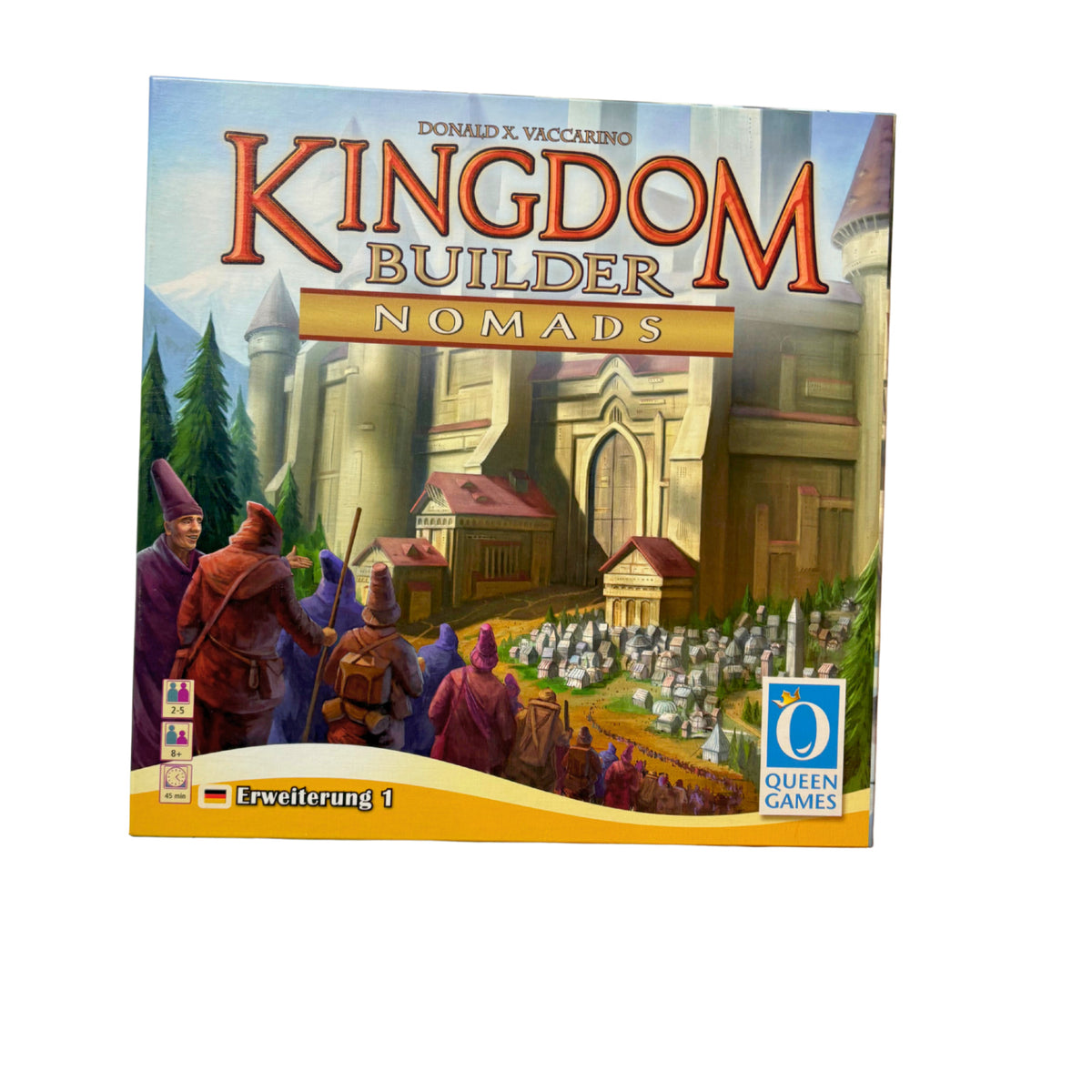 Kingdom Builder Nomads Erweiterung 1 Queen Games Deutsch 2012 - Vollständig – Brettspielimperium