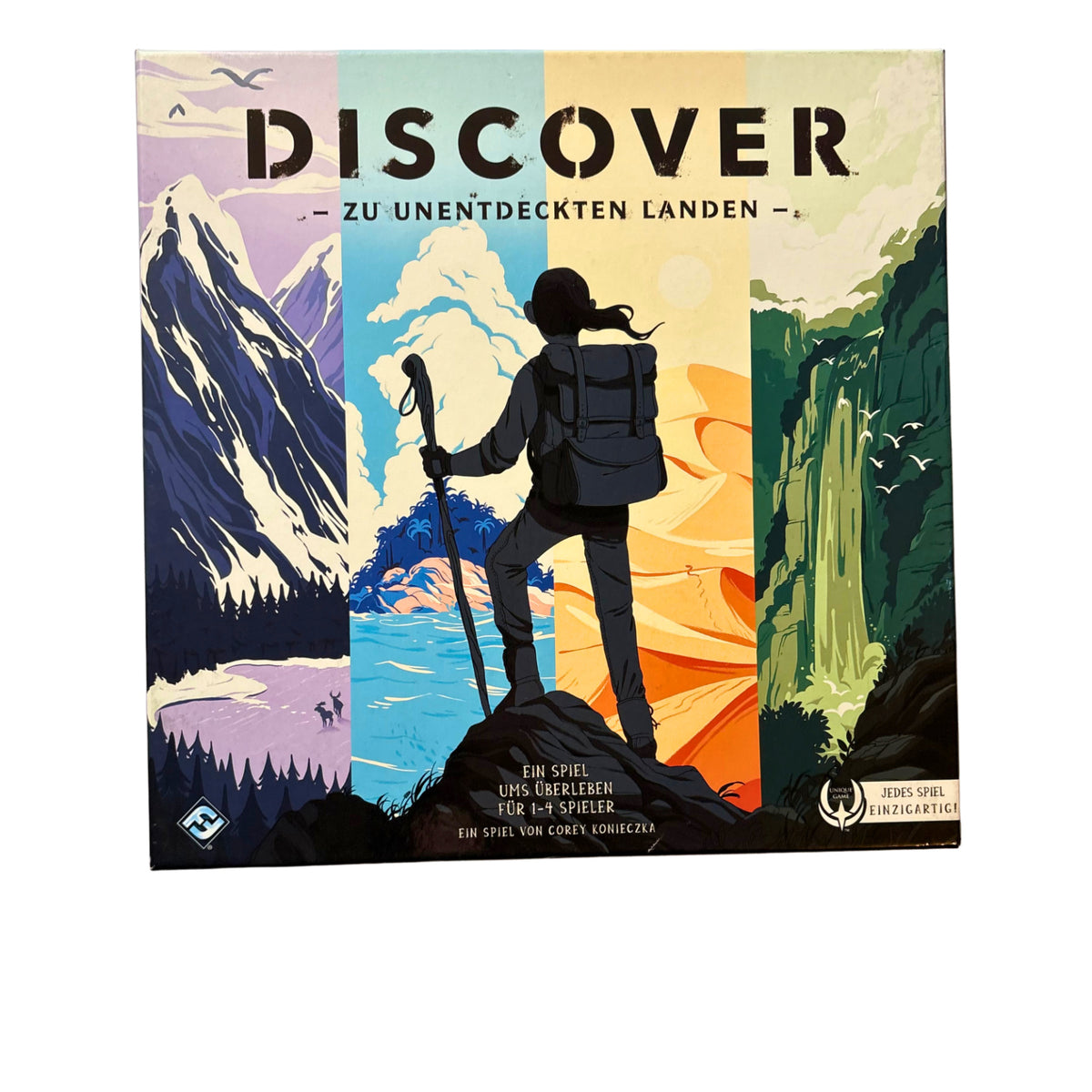 Discover Zu Unentdeckten Landen Einzigartiges Spiel - Vollständig – Brettspielimperium