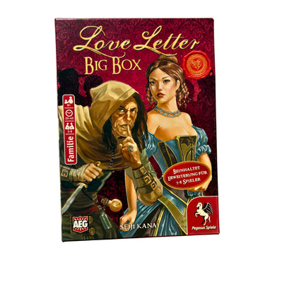 Love Letter Big Box  - deutsch - Pegasus Spiele - Vollständig – Brettspielimperium