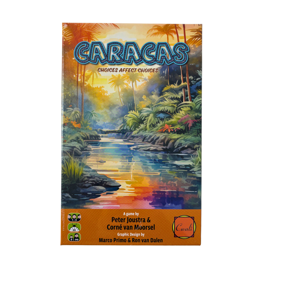 Caracas Cwali Familienspiel Brettspiel Legespiel - NEU in Folie – Brettspielimperium