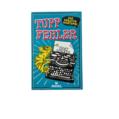 Tupp Fehler - Kartenspiel von moses - Vollständig – Brettspielimperium