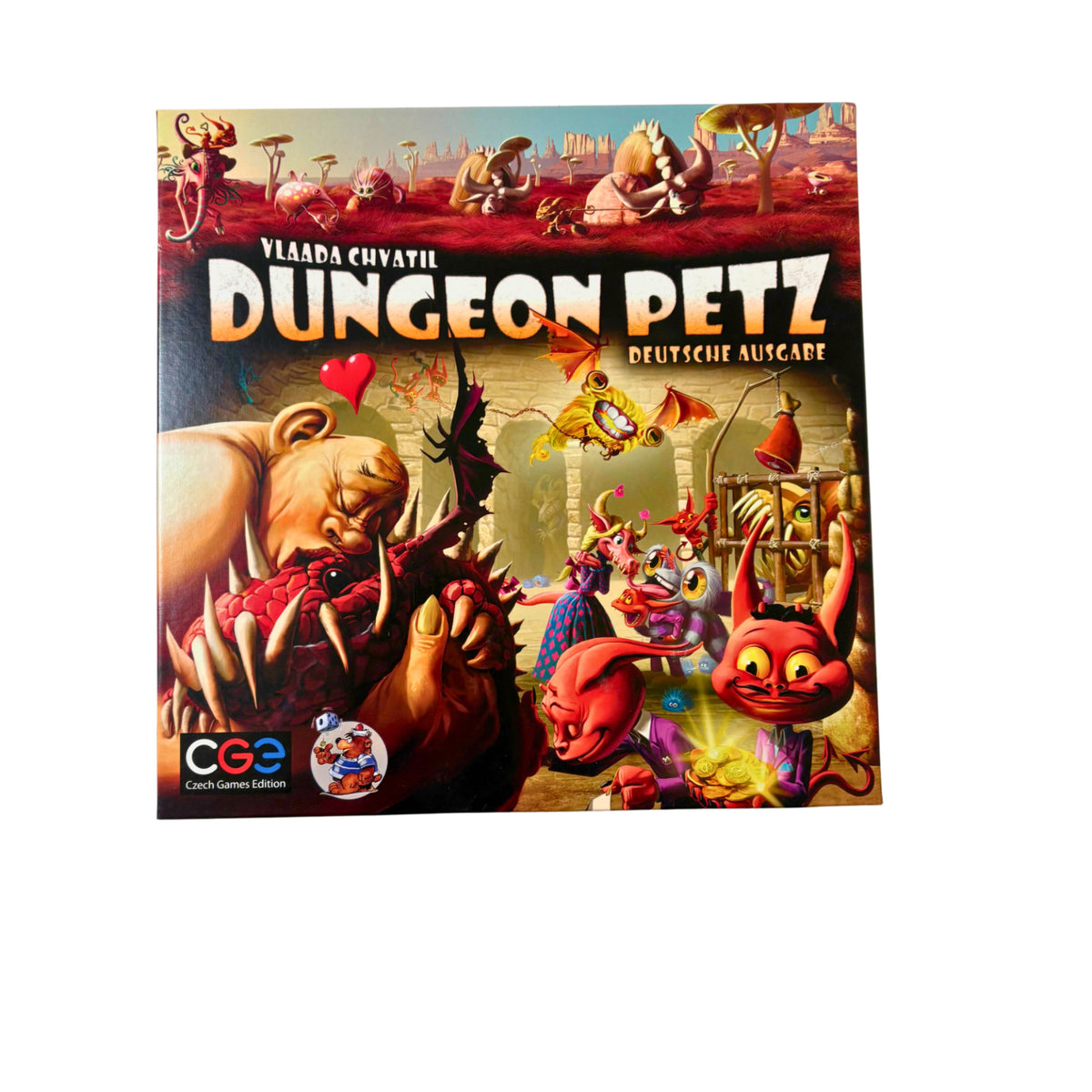 Dungeon Petz DEUTSCH Vlaada Chvátil deutsch 2013 Asmodee - Vollständig – Brettspielimperium