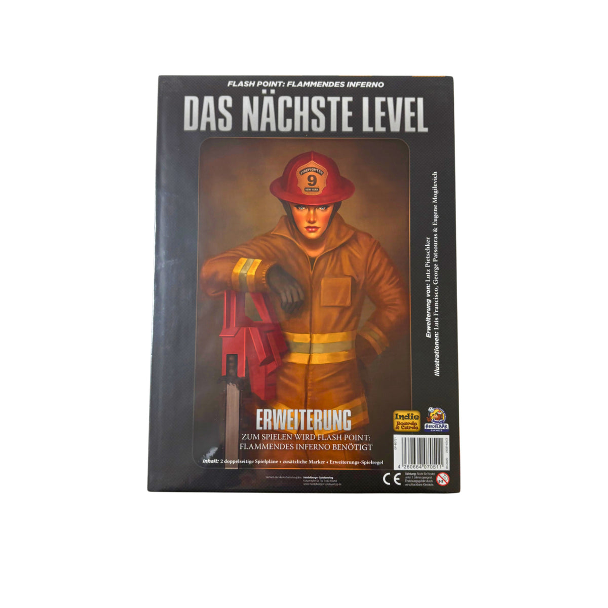 Flash Point: Flammendes Inferno - Das nächste Level (Erweiterung), Deutsch, NEU – Brettspielimperium