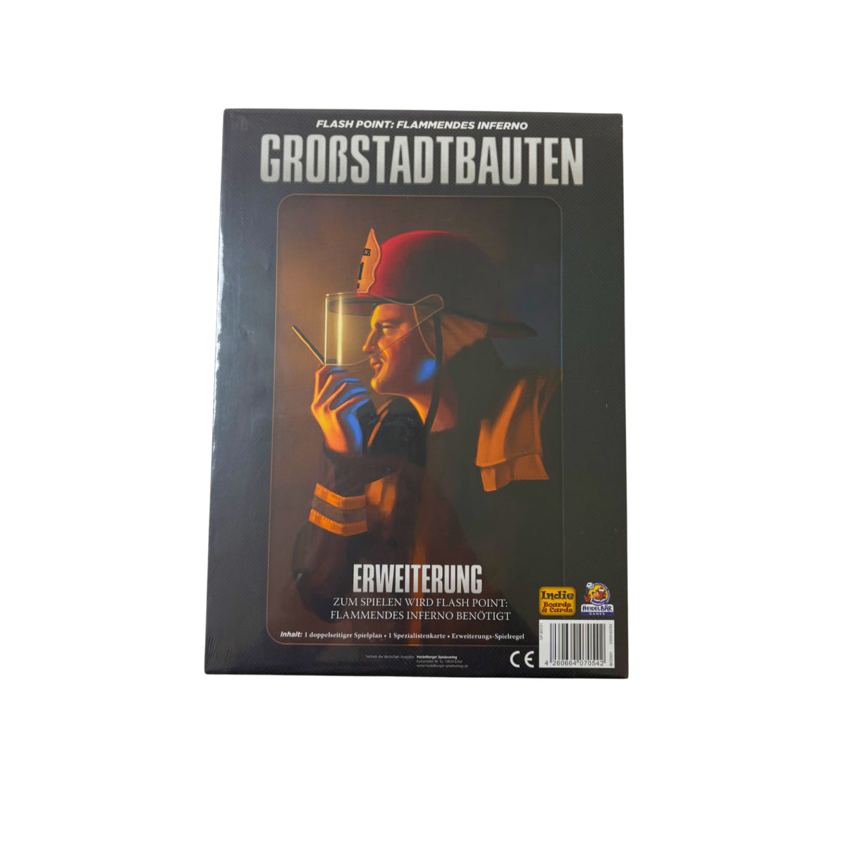 Flash Point: Flammendes Inferno - Großstadtbauten (Erweiterung), Deutsch, NEU – Brettspielimperium