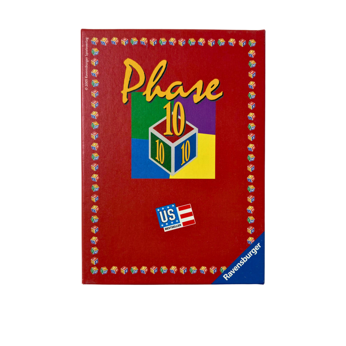 Phase 10 Würfelspiel Spiel Ravensburger Alte Version 2005 - Vollständig – Brettspielimperium