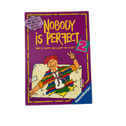 Ravensburger Nobody is Perfect 2 Brettspiel Vollständig Brett gerissen – Brettspielimperium