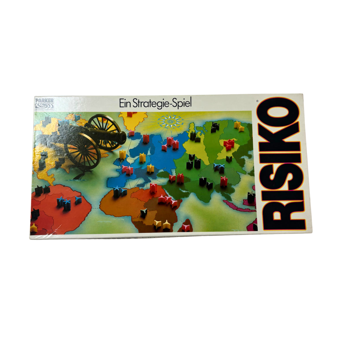 Risiko - Strategiespiel weiß Parker 1982 - Vollständig – Brettspielimperium