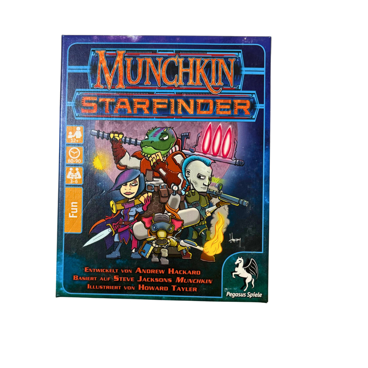 Munchkin Starfinder Deutsch Pegasus Spiele - Vollständig – Brettspielimperium