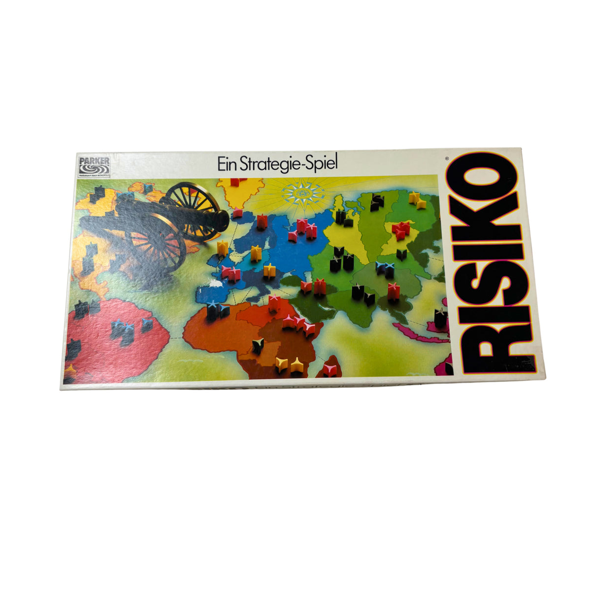 Risiko - Strategiespiel weiß Parker 1982 - Vollständig – Brettspielimperium