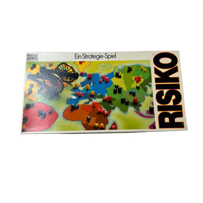 Risiko - Strategiespiel weiß Parker 1982 - Vollständig – Brettspielimperium