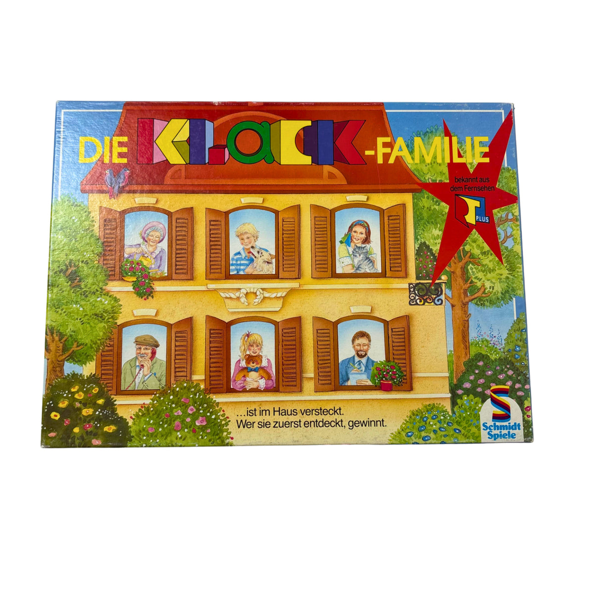 Die Klack-Familie Brettspiel Gesellschaftsspiel Schmidt Spiele - Vollständig – Brettspielimperium