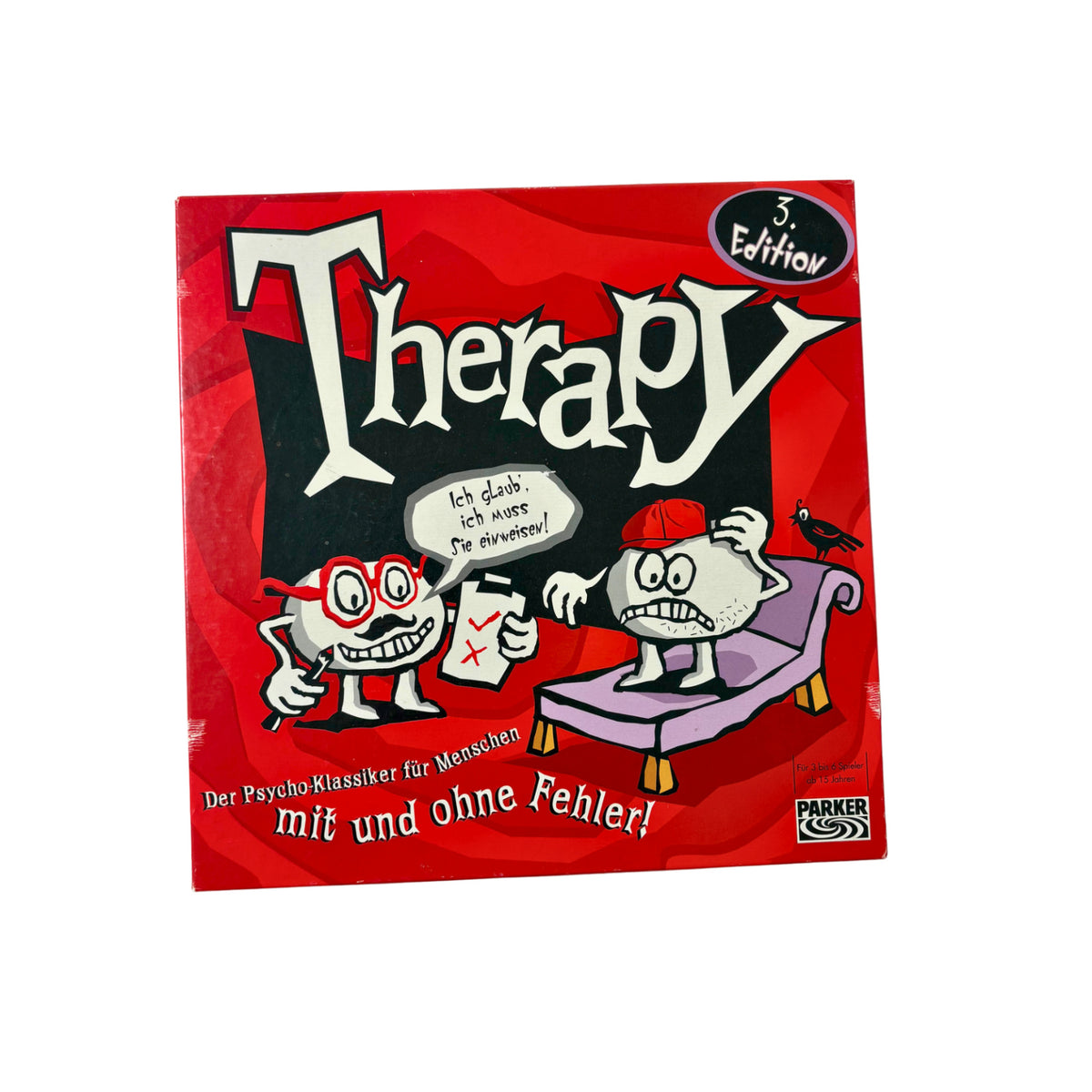Therapy 3. Edition Parker Spiel Brettspiel – Vollständig – Brettspielimperium