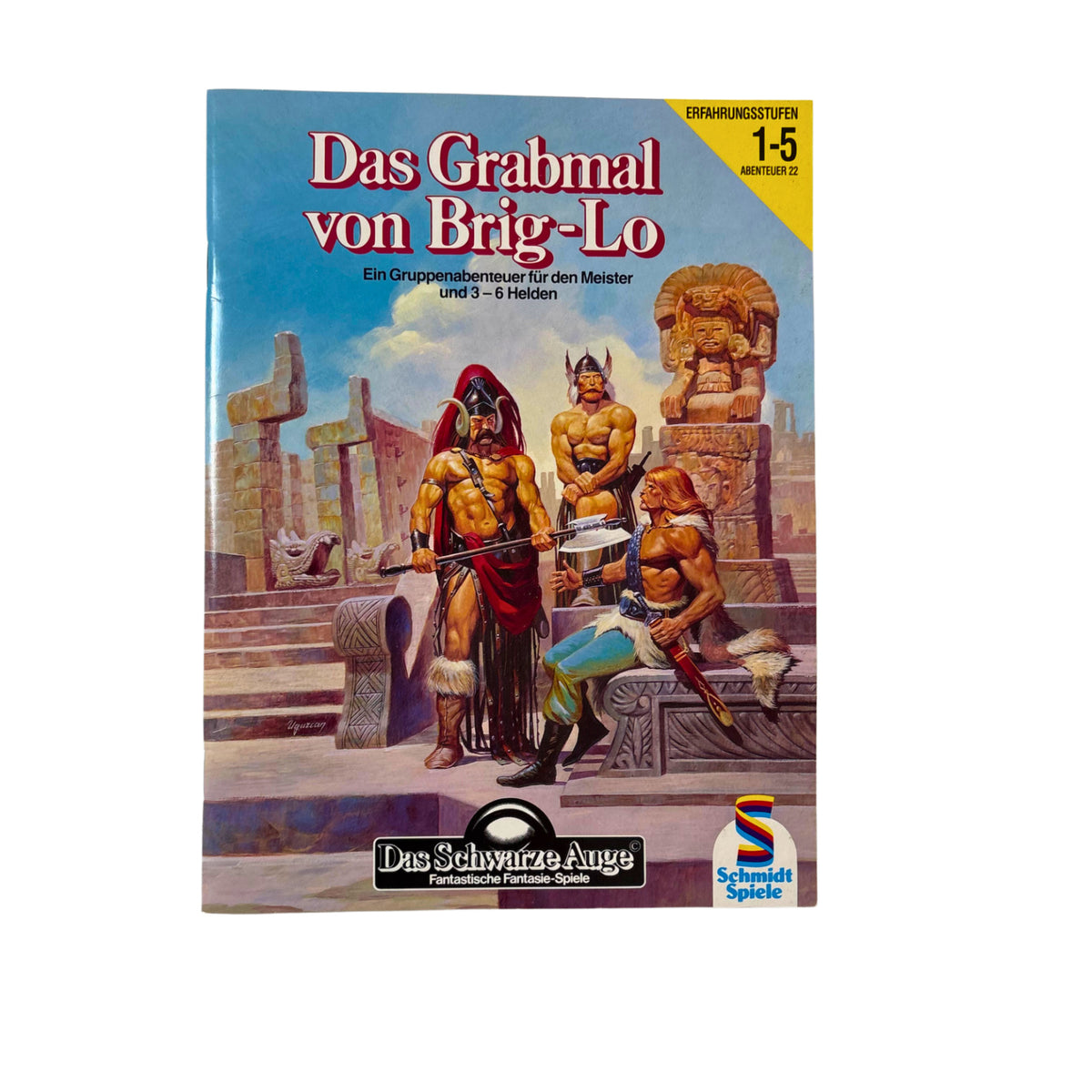 Das Schwarze Auge | DSA | Abenteuer | Das Grabmal von Brig-Lo Schmidt Spiele – Brettspielimperium
