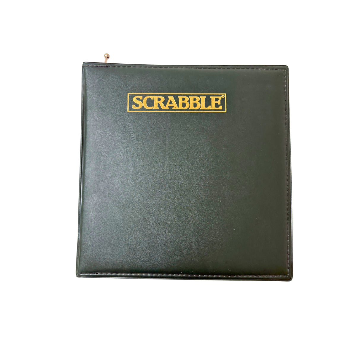 Scrabble Reise - Kunstleder Mappe Mattel - Vollständig – Brettspielimperium