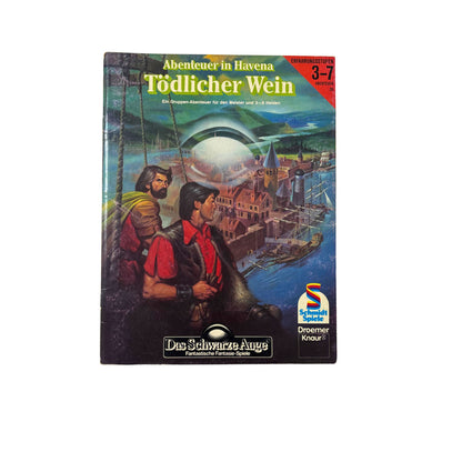 Das Schwarze Auge DSA -Tödlicher Wein 1987 Schmidt Spiele Abenteuer 20 – Brettspielimperium