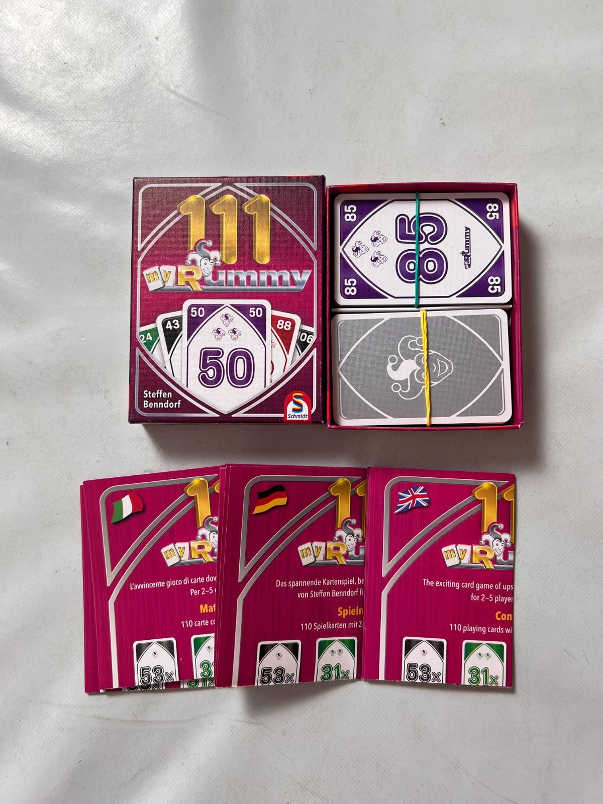 111 my Rummy von Schmidt Spiele Kartenspiel Familienspiel - Vollständig - Ansicht 2