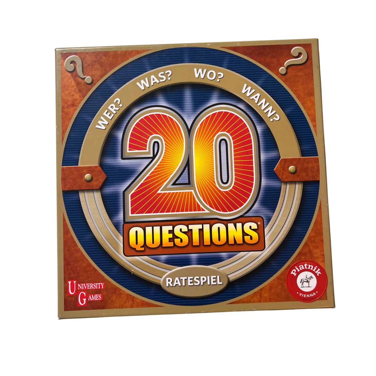 20 Questions Ratespiel Brettspiel Piatnik 2019 – SKU A14496 – Gesellschaftsspiel gebraucht kaufen bei Brettspielimperium