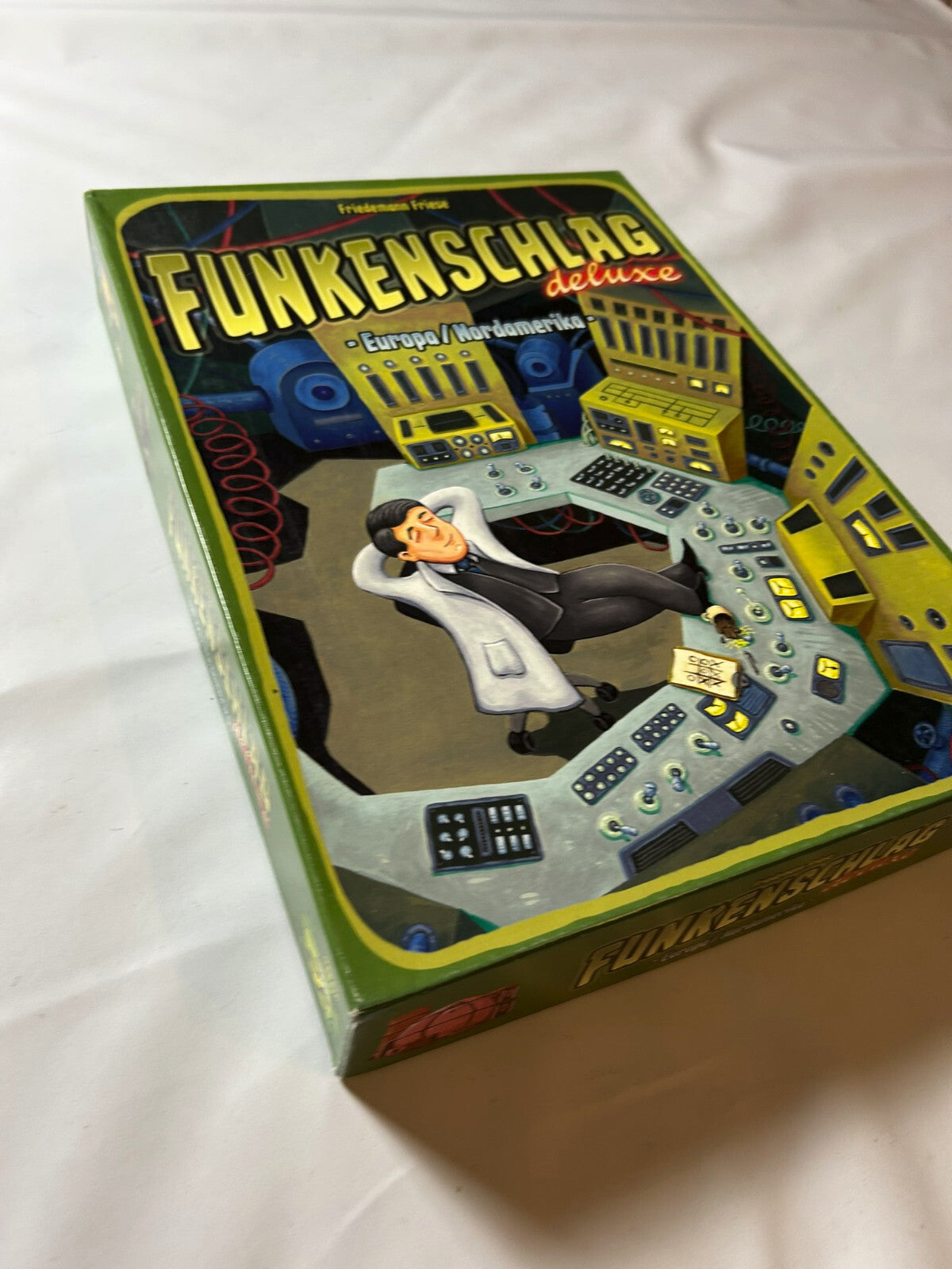 2F - Funkenschlag deluxe: Europa/Nordamerika -Brettspiel - Vollständig - Ansicht 5
