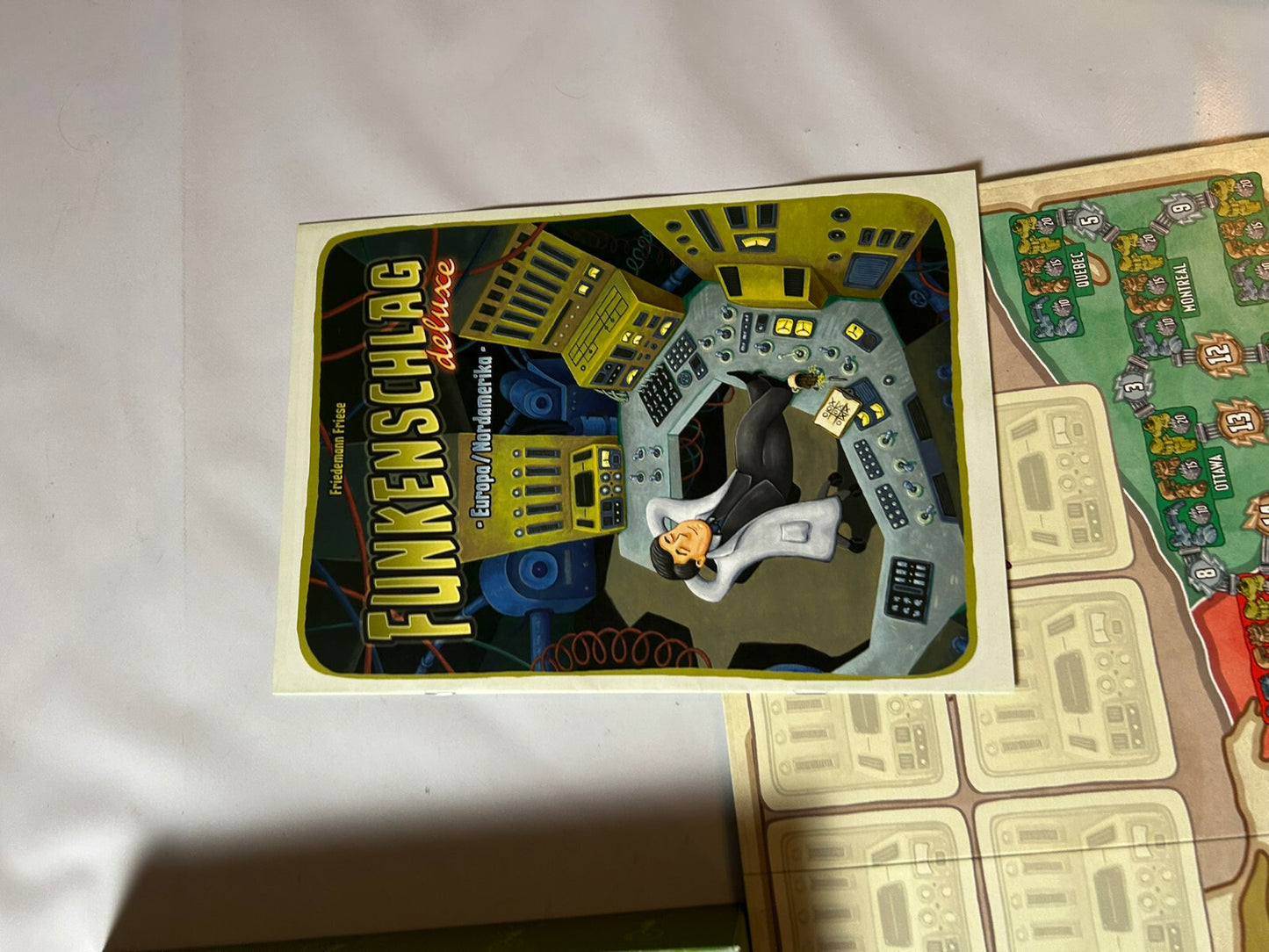 2F - Funkenschlag deluxe: Europa/Nordamerika -Brettspiel - Vollständig - Ansicht 8