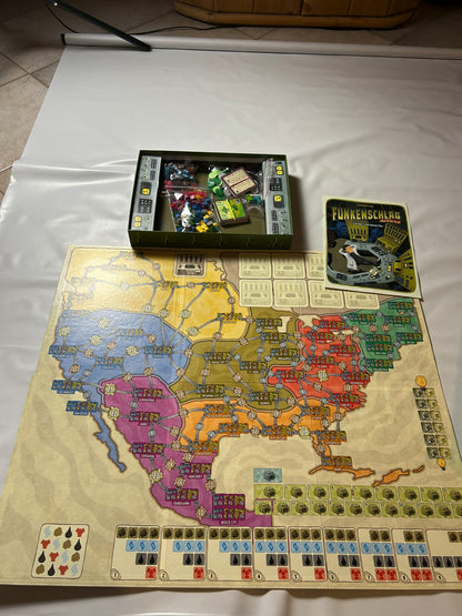 2F - Funkenschlag deluxe: Europa/Nordamerika -Brettspiel - Vollständig - Ansicht 9