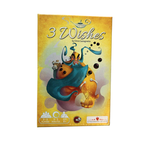 3 Wishes - Strawberry Studio - Englisch – SKU A9055 – Gesellschaftsspiel neu kaufen bei Brettspielimperium