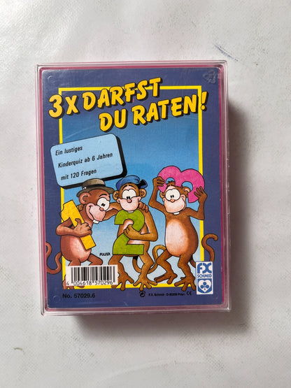 3 x darfst du raten  FX Schmid  Frage und Antwortspiel  Vollständig - Ansicht 3