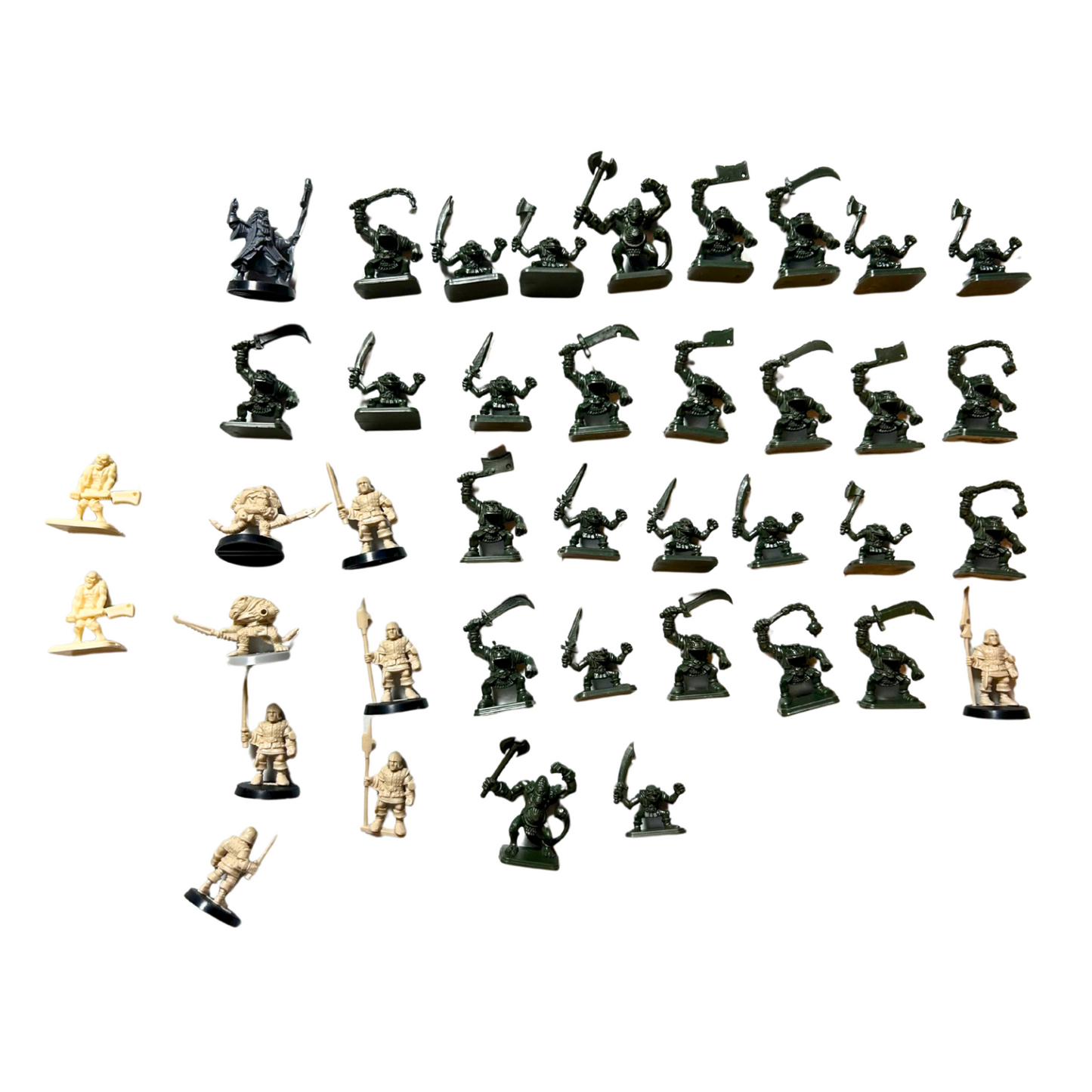 40 x HeroQuest Figuren Miniaturen Kunststoff - Ansicht 1