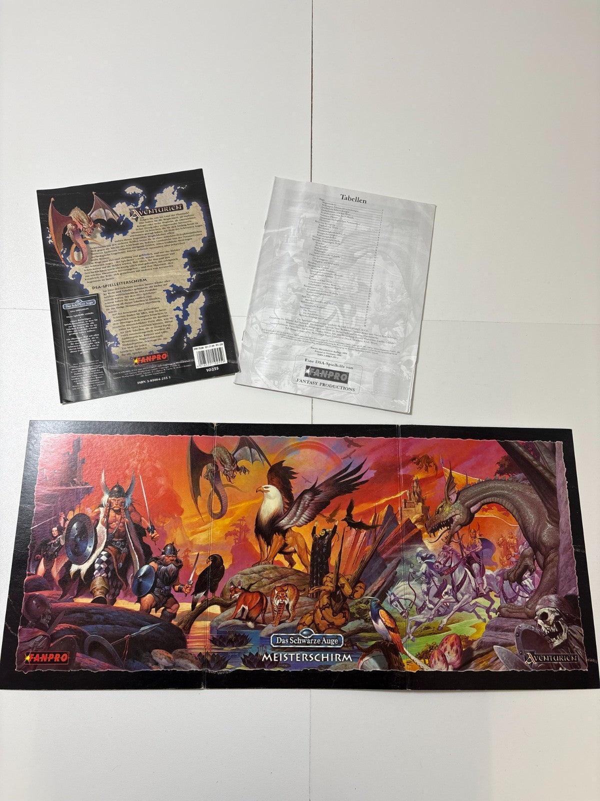 Das Schwarze Auge DSA - Meisterschirm - DSA3 Dritte Edition - 1998 - Fanpro - Ansicht 2