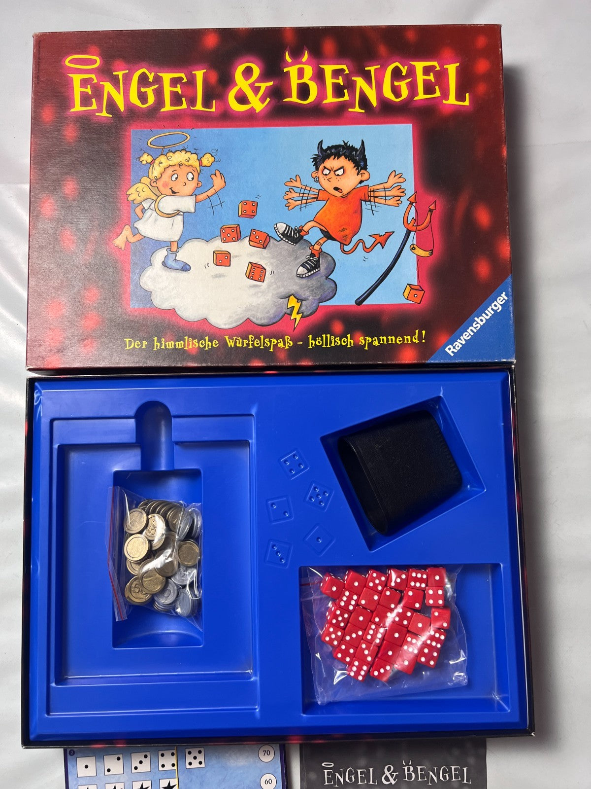 Engel & Bengel der himmlische Würfelspaß  Ravensburger 2004  Vollständig - Ansicht 3
