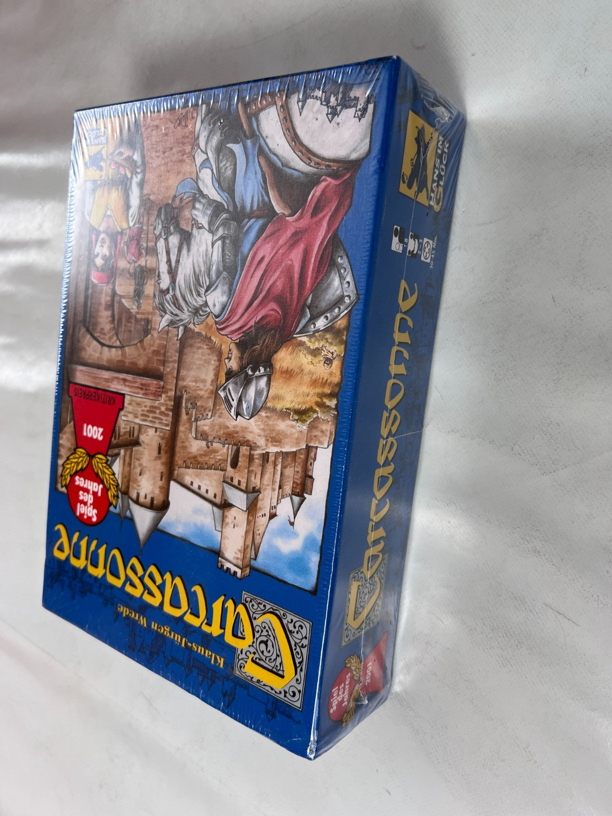 Carcassonne Hans im Glück2001 Altes Layout Legespiel  Neu in Folie - Ansicht 3