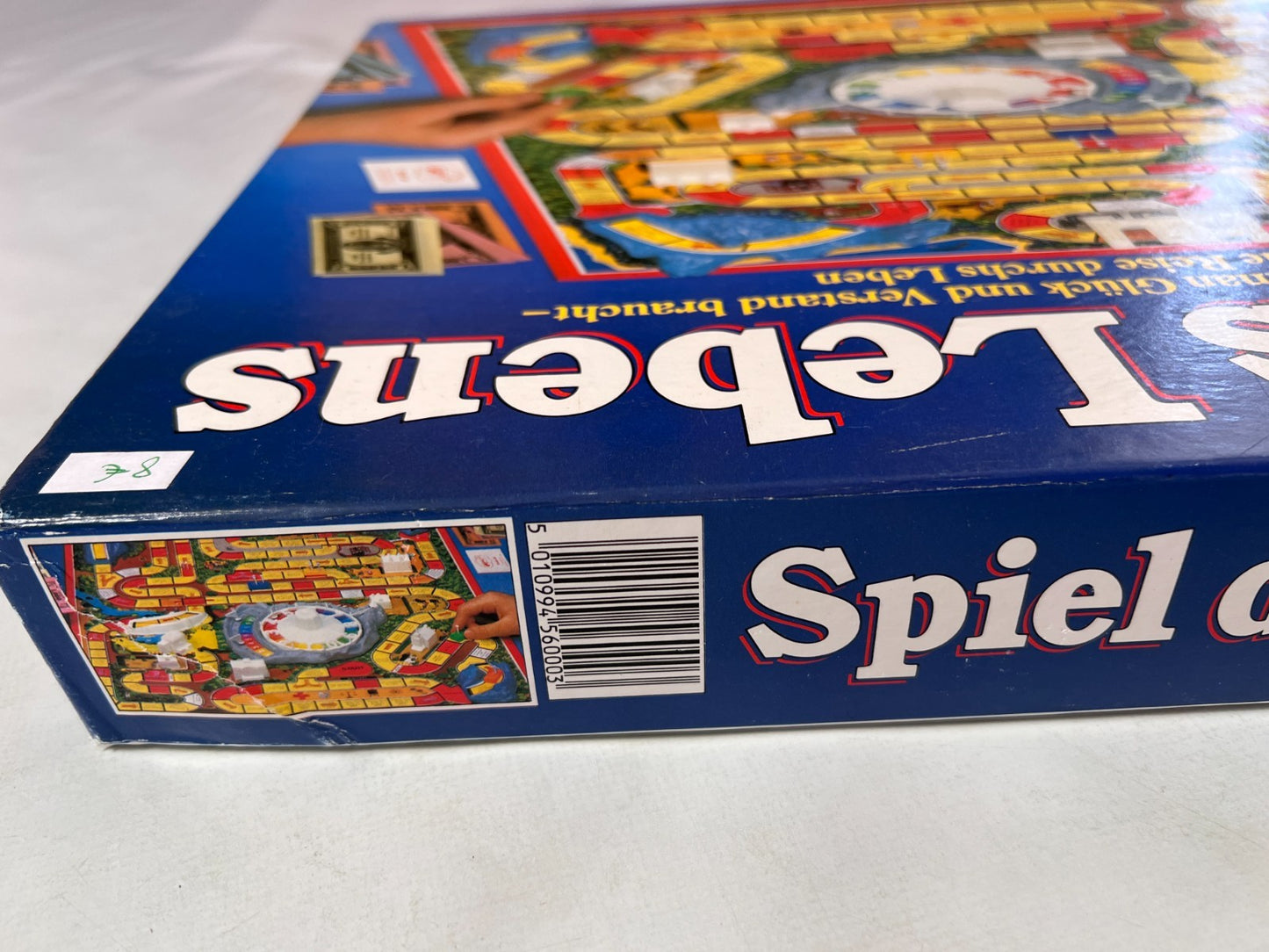 Spiel des Lebens MB 1984 Spiel blaue Ausgabe Brettspiel 2 Fahnen Vollständig - Ansicht 11