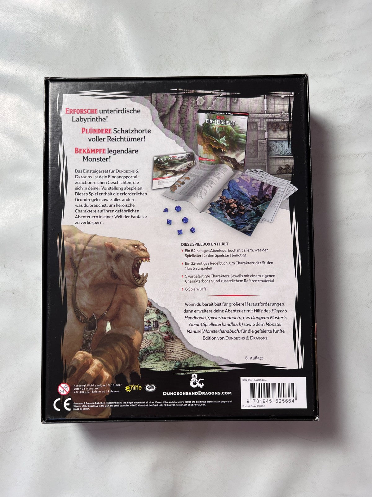 Dungeons & Dragons Einsteigerset – Deutsch – Vollständig - Ansicht 11