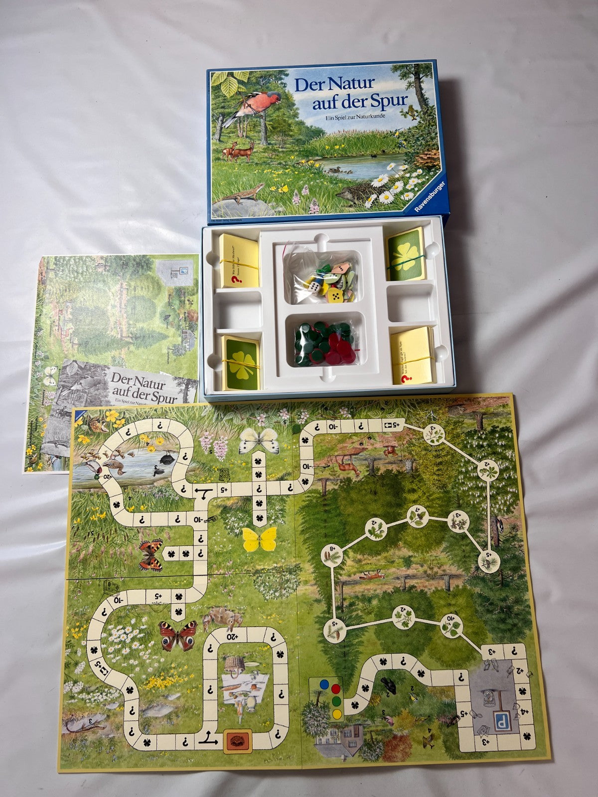 DER NATUR AUF DER SPUR  Lernspiel Ravensburger - Vollständig - Ansicht 2